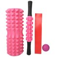 thumbnail image 3 of Juego de bolas de Fascia con barra de masaje con rodillo de espuma hueca para Yoga con forma de punta de 33cm para Pilates33CM 5 en 1, 3 of 5