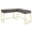 Walnut, variant on Pemberly Row Contemporary Wood 2-Piece Writing Desk Set in Walnut