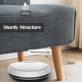 thumbnail image 4 of EDTara Two-Seater Modern Sofa, Upholstered Fabric Couch With Plush Sponge Padding and Plywood Frame, 4 of 8