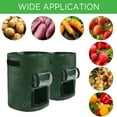 thumbnail image 4 of LotFancy Potato Grow Bags, 2 Pack, 10 Gallon Garden PE Plant Pots with Handles, 4 of 7