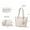 Chic Pink, variant on Purses for Women Fashion Handbag Set Tote Bags Shoulder Bag Top Handle Satchel Bags