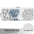 thumbnail image 5 of Kitchen Rugs Sets Of 2,Purple Floral and Petal Pattern Anti Fatigue Kitchen Mat Rugs Non Slip Washable,Decorative Kitchen Floor Mats for Kitchen,Sink,Laundry,17"X47", 5 of 5