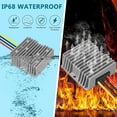 thumbnail image 3 of 15A 360W Power DC Converter 12V Boost to 24V Car Power Converter Waterproof Module Voltage Regulator 12V to 24V dc Step up Converter, 3 of 4
