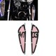 thumbnail image 4 of M Buder 2PCS Motocicleta Tanque de Combustible Entrada de Aire Embellecedor Aluminio MT03 2020-2021 Rojo, 4 of 9