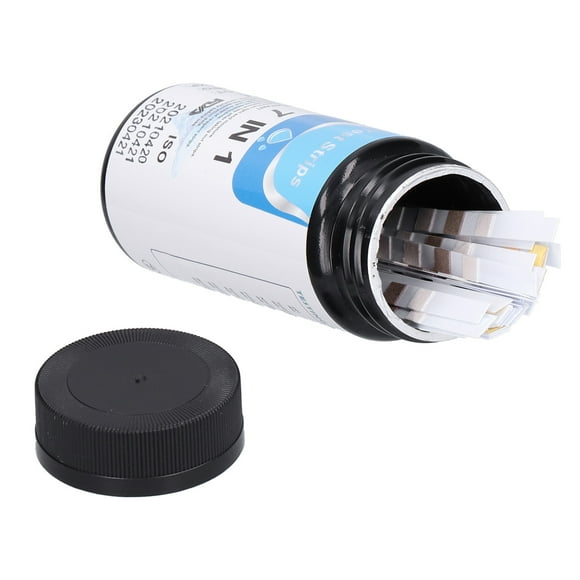 Aquarium Supplies50Pcs 7 in 1 PH Test Strip Water Hardness Test Strip Tailored for Perfection