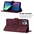 thumbnail image 2 of Jiahe Cover Case for iPhone 14 Pro, Wallet Case with Card Holder, Adjustable Crossbody Lanyard PU Leather Kickstand Card Slots Magnetic Flip Cover Case 6.1 Inch, Winered, 2 of 9