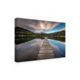 thumbnail image 2 of Trademark Fine Art 'Lost Lake Dock' Canvas Art by Pierre Leclerc, 2 of 3