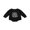 Black, variant on LMLYSoH Infant Baby Halloween Sweatshirt Jumpsuit Round Neck Long Sleeve LetteStarGhost Print Romper Toddler Clothes