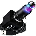thumbnail image 1 of 8MP USB Camera with Zoom 2.8-12mm Lens Webcam Variable Focus PC Camera Mini UVC USB2.0 USB with Camera for Computer IMX179 Manual Zoom Close-up Camera Varifocal Web Camera for Raspberry Pi Laptop, 1 of 3