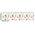 thumbnail image 3 of Animal Fabric by the Yard, Raccoon in Flower Field with Birds Heart Doodle Hand Drawn Design, Decorative Upholstery Fabric for Chairs & Home Accents, Multicolor by Ambesonne, 3 of 5