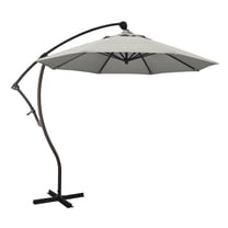 California Umbrella 9' Cantilever Umbrella in Granite