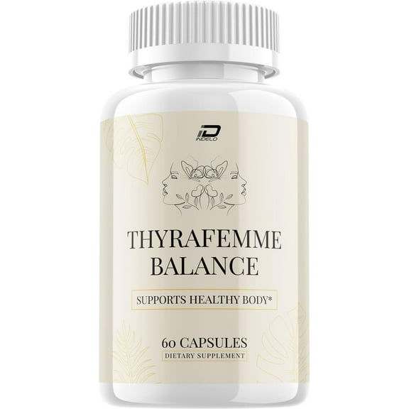ThyraFemme Balance Capsule - ThyraFemme Balance Advanced Formula for Healthy Body, 1 Pack, 60 Capsules