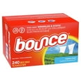 thumbnail image 2 of Bounce Fabric Softener Dryer Sheets, Outdoor Fresh Scent, 240 Count(2 Pack), 2 of 2