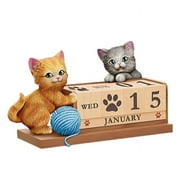The Bradford Exchange Presenting the Kitten Helpers Accessory Collection: Purr-petual Calendar Issue# 1 by Jürgen Scholz 5.5-Inches