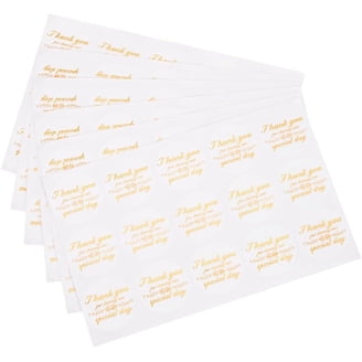 100 Gold Foil Envelope Seals – 2 Inch Embossed Letter "B" Stickers For Wedding Invites, Certificates, Gifts