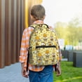 thumbnail image 5 of Uemuo Garden Honeybee Gnomes Printed Student Durable Water-resistant Backpack,Travel Backpack,Outdoor Activities Backpack, Laptop Backpack, Multi-compartment Backpack, 5 of 5