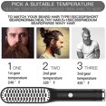 thumbnail image 4 of Peine alisador de barba para hombre. Plancha de pelo eléctrica con 120 - 232, 4 of 4