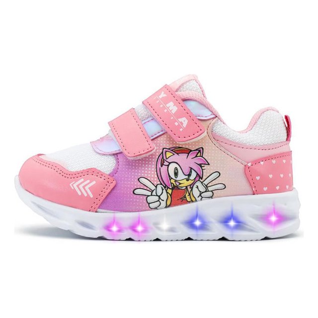 Tenis Sonic Amy Rose Tropicana Con Luces Niña SO950522 rosa claro 16