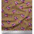 thumbnail image 1 of Soimoi Rayon Fabric Flower Artistic Print Fabric by Yard 56 Inch Wide, 1 of 3