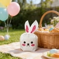 thumbnail image 4 of AURIGATE Easter Bunny Ear Treat Bags 5.31x8.66in, 50-Pack Plastic Cartoon Bunny Candy & Goodie Bags, Festive Easter Party Supplies, 4 of 8