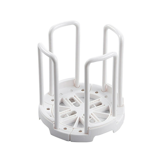 LSLJS Retractable Storage Bowl Rack Kitchen Cup Rack Home Accessories