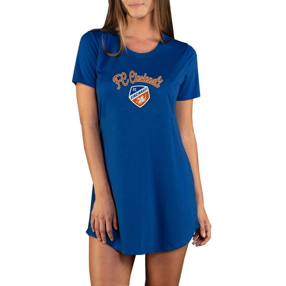 Women's Concepts Sport Royal FC Cincinnati Marathon Knit Nightshirt