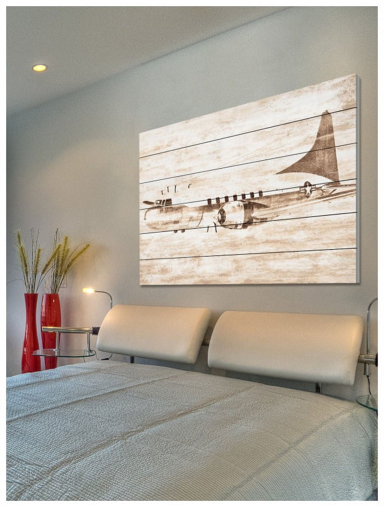 Marmont Hill Inc Marmont Hill - In Flight 2 Painting Print on White Wood