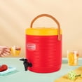 thumbnail image 4 of 13L/3.43Gal Large Capacity Insulated Bucket Hot and Cold Drink Dispenser Stainless Steel Insulated Beverage Dispenser with Faucet for Tea, Coffee, Milk, Juice, Party, Catering, Outdoor Use, 4 of 18