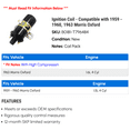 thumbnail image 2 of Ignition Coil - Compatible with 1959 - 1960, 1963 Morris Oxford, 2 of 2