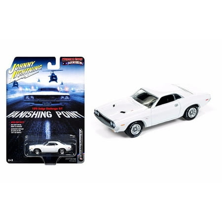 - Johnny Lightning Vanishing Point 1/64 Scale 1970 Dodge Challenger R/T Diecast Model Car