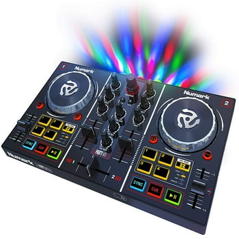 inMusic Brands Numark Party Mix DJ Controller with Built-In Light Show