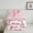 Pink White P, variant on Castle Fairy Teenagers Cartoon Bow Knot Letter Monogrammed E Bedding Comforter Set 2pcs,Cute Bow-Tie Plaid Grid Twin Comforter Sets Microfiber,Dreamy Princess Breathable Bedding Set