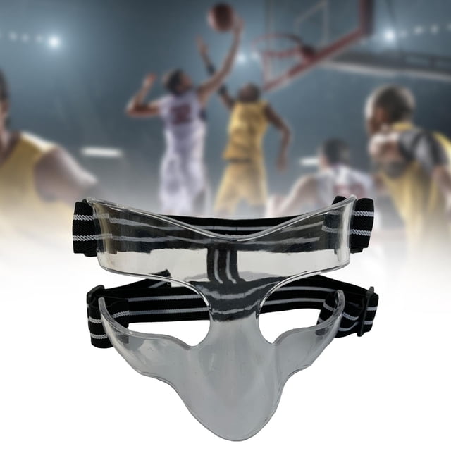 Máscaras faciales deportivas Protector facial Protectores nasales Protector facial Máscaras de baloncesto Protector para jóvenes, , jugar, jugar, Medio marco blanco shamjiam protector de nariz de baloncesto