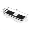 thumbnail image 4 of Tbest ABS Shower Rod Storage Shelf Organizer Tray Holder Practical Bathroom Accessory,Bathroom Organizer Tray, 4 of 8