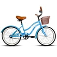 thumbnail image 4 of Bicicleta Black Panther Beach Cruiser R20 Con Canasta Azul, 4 of 4