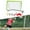 Green 1 Net, variant on DYNWAVECA Kids Soccer Goals Portable Soccer Nets Easy Disassemble Training Equipment with Ball for Outdoor Sport Yard Playground Garden Green 2Pcs Net