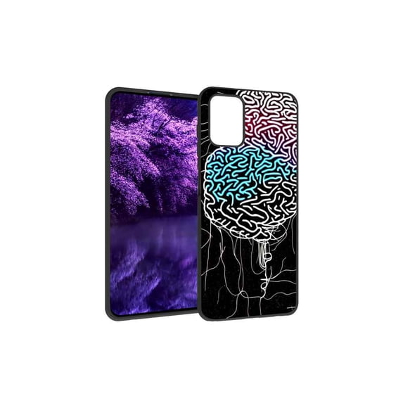 Compatible with Moto G Stylus 2021 Phone Case, Brain-Art-30 Case Men Women, Flexible Silicone Shockproof Case for Moto G Stylus 2021