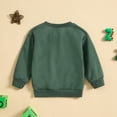 thumbnail image 5 of Toddler Girls Sweatshirts Boys Christmas Long Sleeve Letter Prints T Shirt Pullover Clothes for Girls Size 2-3T, 5 of 6