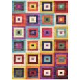 thumbnail image 1 of Unique Loom Tapis Géométrique Estrella 7' x 10' Rectangle Multi/Beige, 1 of 2