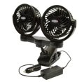 thumbnail image 4 of Roadpro Rpsc8572 Ventilador Doble De 12 Voltios Con Clip De Montaje Negro 10X7X12, 4 of 5