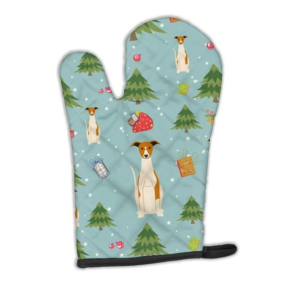 Christmas Whippet Oven Mitt