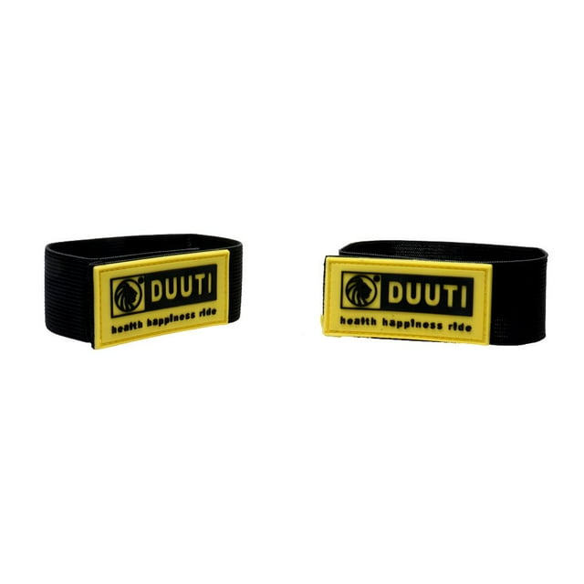 2Pcs Ciclismo Bicicleta Bind Bind Pantalones Elásticos Pantalones Band Leg Strap Yellow Sunnimix Banda para pantalones