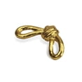thumbnail image 4 of Contemporary Home Living Handmade Knot Cast Iron Decoration - 6" - Gold Finish, 4 of 7