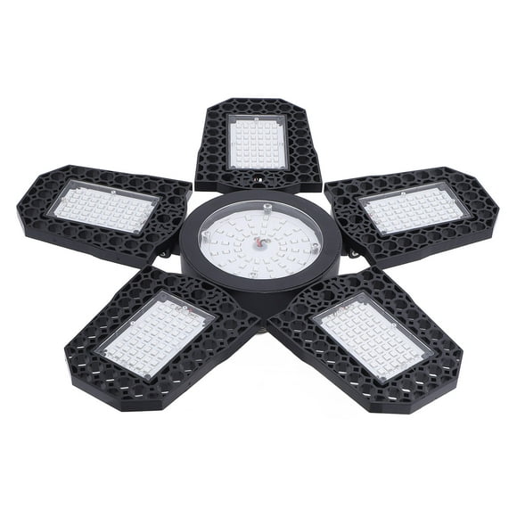 Plant Grow Light, Low Decay 288 Chips 90 Degree Adjustable Foldable Red Blue Color Lighting Indoor Plant Grow Light for Greenhouse
