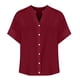 thumbnail image 4 of para las Mujeres Casual de Manga Corta Cuello Redondo Verano Suelto Camisetas Blusa, 4 of 4