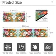 thumbnail image 3 of Yayeee Faucet Mat for Kitchen Sink 14.7" Diatomite Long Splash Guard Pad, Pink Floral Tomatoes, 3 of 7