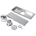 thumbnail image 1 of Colector De Desagüe Para Fregadero De Cocina, Desagües De Ducha Lineales, Desagüe De Inserción De Azulejos, Cubierta De Desagüe De Ducha Cuadrada De Acero Inoxidable 304, YLSHRF Linear Floor Drain, 1 of 6