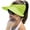 Neon Yellow, variant on Adult Female Womens Sun Visor Hat Wide Brim Summer UPF 50+ UV Protection Beach Sport Cap Pink