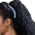 thumbnail image 3 of 20 , clip de plátano para mujeres gruesas y , peines elásticos cómodos y elásticos que son excelentes accesorios para BLESIY mujer pinza de pelo peine, 3 of 8