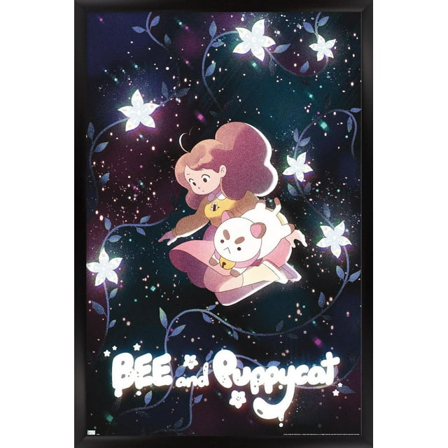 Abeille et chiot - Space Flowers Key Art